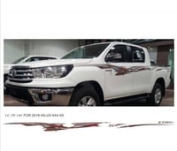 خط هايلكس 2016 دبل طقم جهتين/(غماره-غمارتين) اصلي...