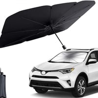 مظلة سيارة شماسة للزجاج الأمامي قابلة للطي