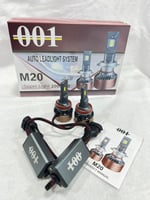 لمبات ليد امامية مقاس اللمبة (H11) ماركة 001 بقوة...