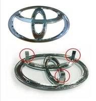 علامة شبك كامري 2003 - 2004