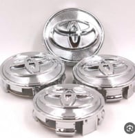 غطاء جنط تويوتا كامري نيكل خشن قطعة واحدة