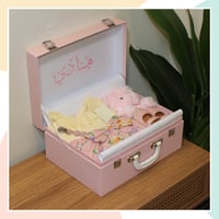 هدية مولودة - طقم انيق ماركة (juniors