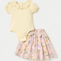 هدية مولودة - طقم انيق ماركة (juniors