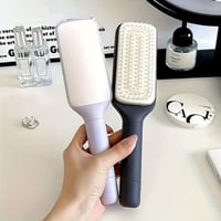 مشط دوار بمقبض طويل ومضاد للكهرباء الساكنة