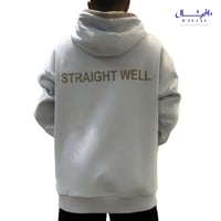 هودي كاب لونين ومطرز وفتحة اصبع