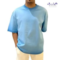 تيشيرت اوفر سايز قصة البوكس ساده