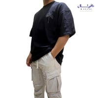 تيشيرت اوفر سايز اسود