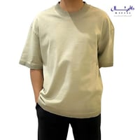 تيشيرت اوفر سايز قصة البوكس ساده