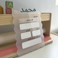 لوحة المدرسة