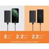 بطارية 10000ملي امبير wopow تدعم تقنية الشحن الذكي...