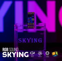 اضاءة الساوند RGB SOUND - بوكس 16 قطعة