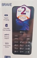 هاتف بريف B105 ثنائي الشريحة يدعم تقنية 4G لون رما...