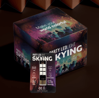 اضاءة الحفلة PARTY LEDLIGHT - بوكس 16 قطعة