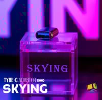 محول من USB TO TYPE C - بوكس من 16 قطعة