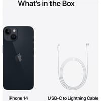 ايفون 14 128 جيجابايت - الجيل الخامس - ميدنايت