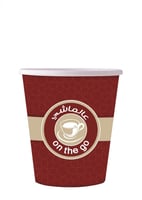 أكواب ورقية سميكة أحمر عالماشي بدون غطاء -3أنز / ا...