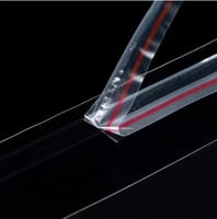 كيس بلاستيك شفاف متعدد الاستخدام اغلاق لاصق-20*25س...