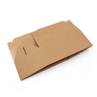 كرتون حمل الوجبات بمسكة يد وقفل علوي/العدد25