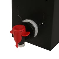 جيك حراري أسود لحفظ المشروبات الساخنة والباردة - 2...