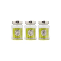 علب بلاستيكية بغطاء استيل - سعة 250 مل / العدد 3 ع...