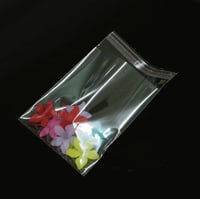 كيس بلاستيك شفاف اغلاق لاصق-10*17 سم/100 كيس