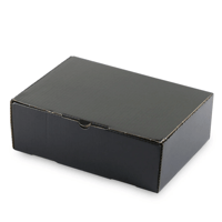 كرتون شحن تركيب لون أسود لامع 3 طبقات- 33*24*11 سم