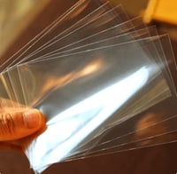 كيس بلاستيك شفاف متعدد الاستخدام مفتوح من الاعلى -...