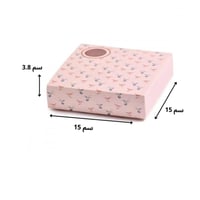 علب ورقية للشكولاتة والحلويات فاخرة بنافذة دائرية...