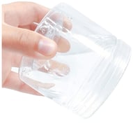 علبة بلاستيك بغطاء شفاف لحفظ البهارات والتوابل حجم...