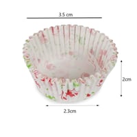 ورق كب كيك بألوان متعددة-مقاس 2.3*2*3.5سم / العدد...