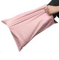 كيس شحن وردي لشحن الطلبات اغلاق لاصق - 40*55 سم/50...