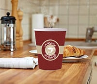 أكواب ورقية سميكة أحمر عالماشي بدون غطاء -3أنز / ا...