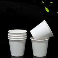 أكواب ورقية أبيض صفواء -3 أنز/ العدد 100 كوب