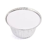 صحن ألمنيوم دائري مع الغطاء -280مل/ العدد 50 صحن