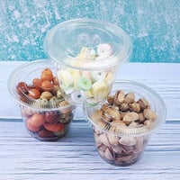 علبة بلاستيك للصوصات بغطاء منفصل شفاف - 1.5أنز- ال...