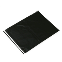 كيس شحن أسود لشحن الطلبات اغلاق لاصق - 40*55 سم/50...