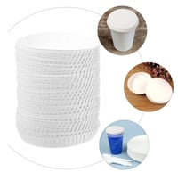 اغطية للأكواب الورقية والزجاجية مقاس 6.5سم /العدد...