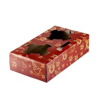 حامل كاسات قهوه وعصائر 2 فتحة /العدد 25 حامل