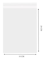 كيس بلاستيك شفاف طولي متعدد الاستخدام مفتوح من الا...