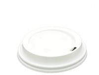 غطاء مسطح أبيض لكاسات الو -90مم/12أنز / العدد 50 غ...