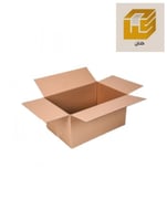 مجموعة ( 25 ) كرتون شحن بني 3 طبقات - مقاس 60*40*3...
