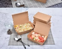 علب كرافت بغطاء-25 أنز / العدد 25 علبة