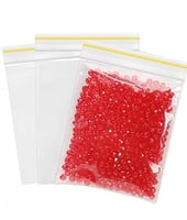 كيس بلاستيك شفاف للتخزين قابل للإغلاق -10سم*13سم/ا...