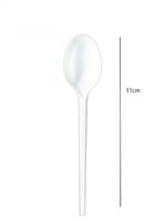 ملاعق بلاستيك شفاف -115مم/العدد 200 ملعقة