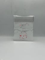 كيس شفاف وبنك للكوكيز والحلويات بعدة اشكال "-10*10...