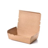 علب ورق كراف بغطاء متصل -40 أنز/العدد 50 علبة