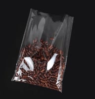 كيس بلاستيك شفاف متعدد الاستخدام مفتوح من الاعلى -...