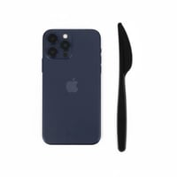 سكين بلاستيك اسود-180مم/العدد 50 سكين