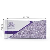 منشفه معطرة برائحة اللافندر غلاف ابيض وموفي / العد...