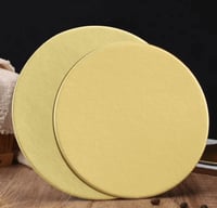 قاعدة كيك دائري ذهبي واسود-30سم/العدد 6 قاعدة